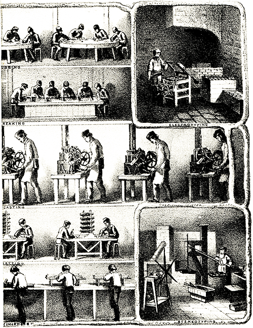 American Encyclopaedia of Printing lithograph