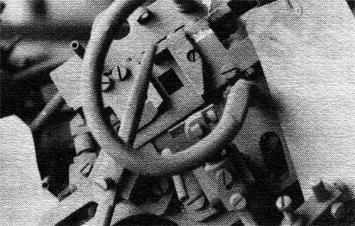 Close-up photograph of a Pivotal caster mold.