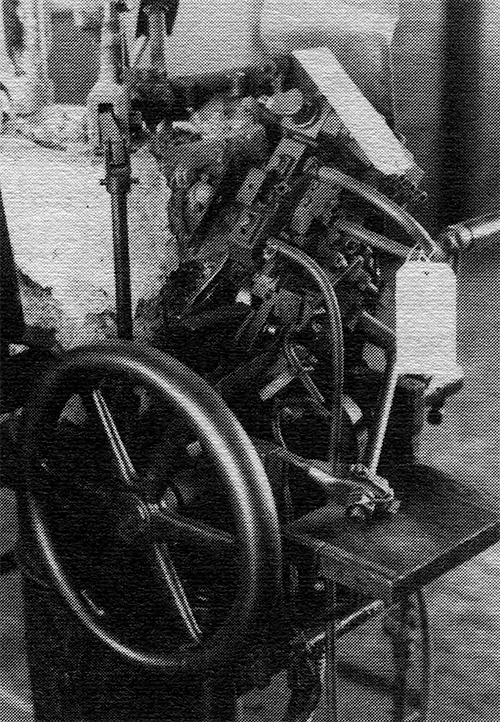 Photograph of a Pivotal caster up close