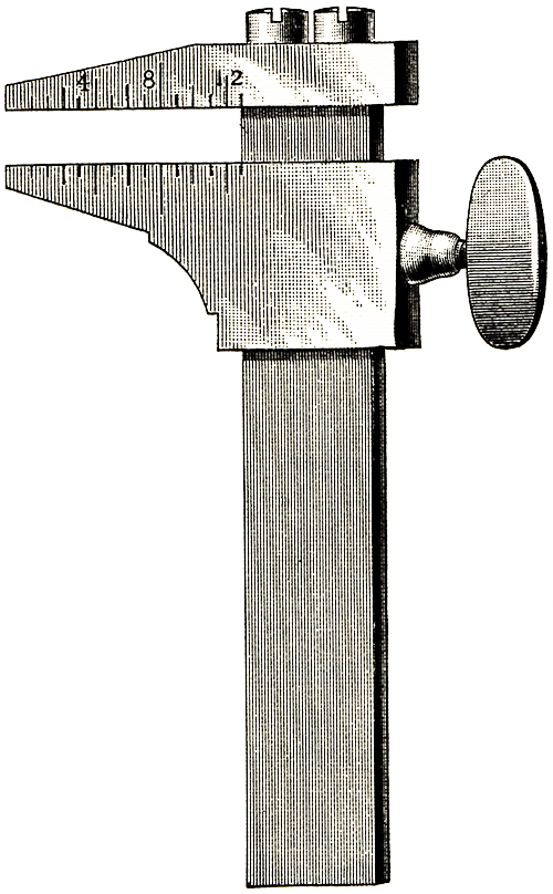 Illustration of an ATF type measuring tool.