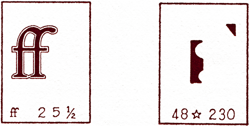 Specimen of a Thompson matrix