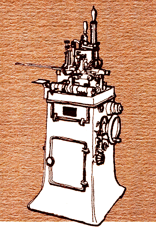 Illustration of a Thompson Caster