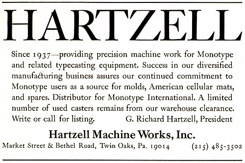 Hartzell Machine Works, Inc.