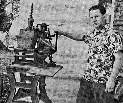 Photograph of Harry Weidmann