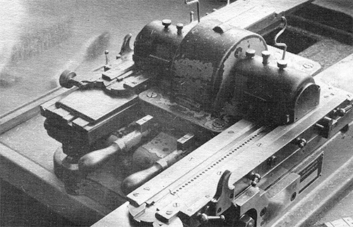 Machine that mills matrix sides